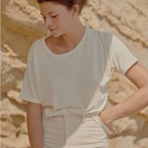 Ozma of California Oversized Tee - silk noil